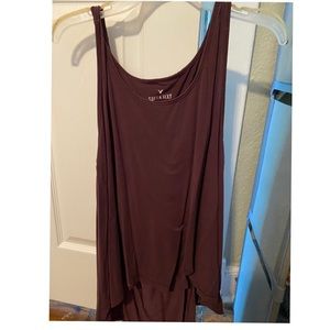 Deep purple XL American eagle tank